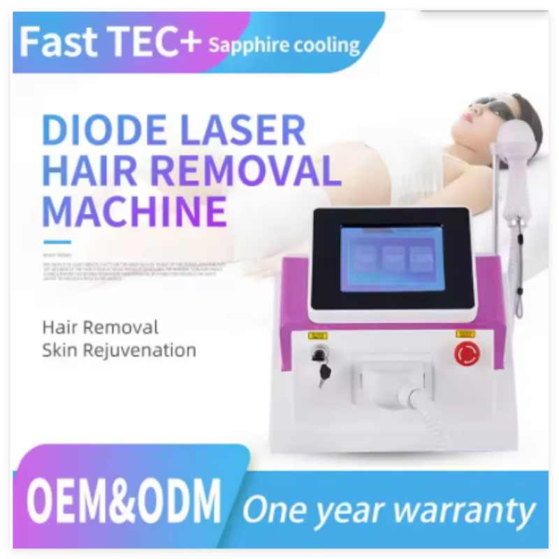 Diode Laser Hair Removal 808Nm 755Nm 1064Nm - Máquina de remoção de pelos a