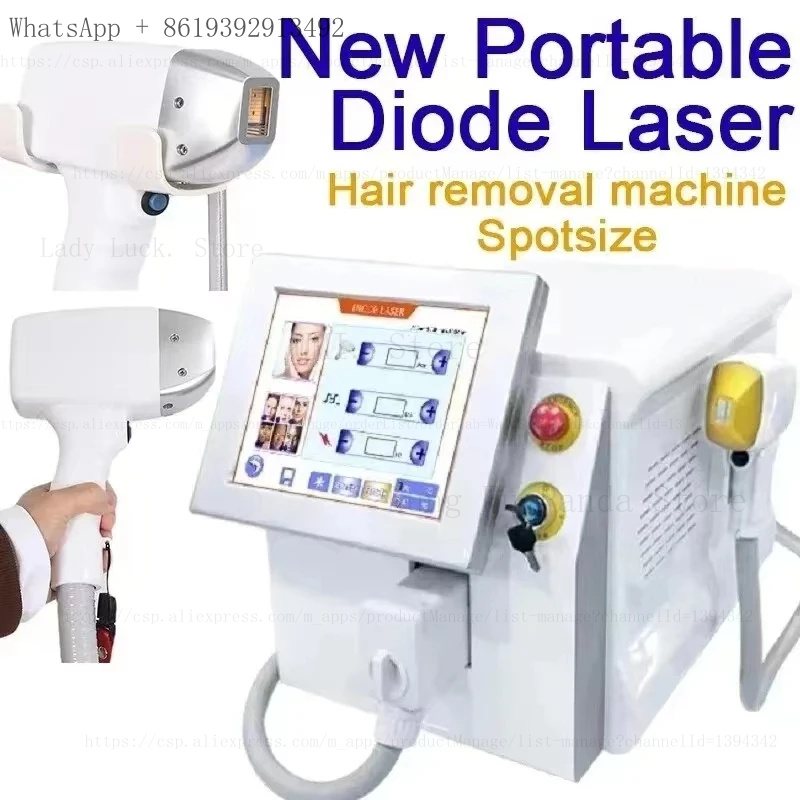 Diode Laser Hair Removal 808Nm 755Nm 1064Nm - 2026 Nova Máquina de Depilação a