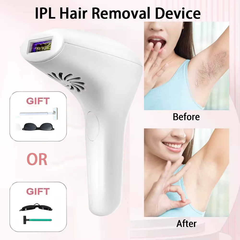 Ipl Hair Removal Handset Permanent - 900000 Flashs Depilador a Laser Instrumento