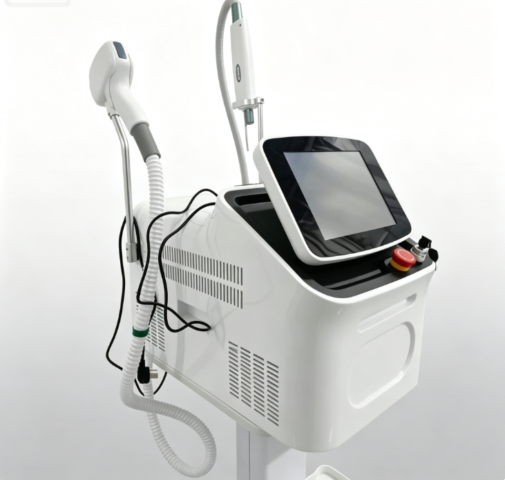 Máquina de Laser de Diodo 2 em - Diode Laser Hair Removal 808Nm 755Nm 1064Nm avaliação e preço