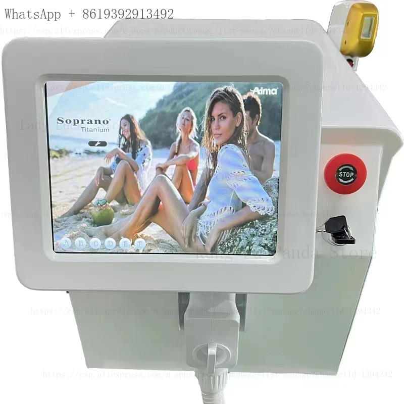 2026 Nova Máquina de Depilação - Diode Laser Hair Removal 808Nm 755Nm 1064Nm avaliação e preço