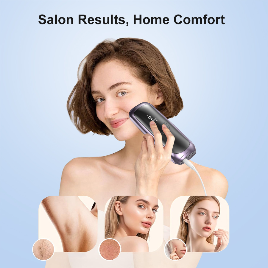 Máquina Portátil Profissional  - Home Ipl Hair Removal Sapphire Cooling avaliação e preço