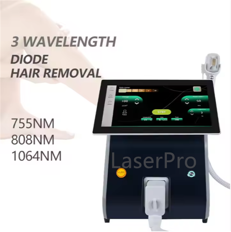 Máquina de Depilação a Laser d - Diode Laser Hair Removal 808Nm 755Nm 1064Nm avaliação e preço