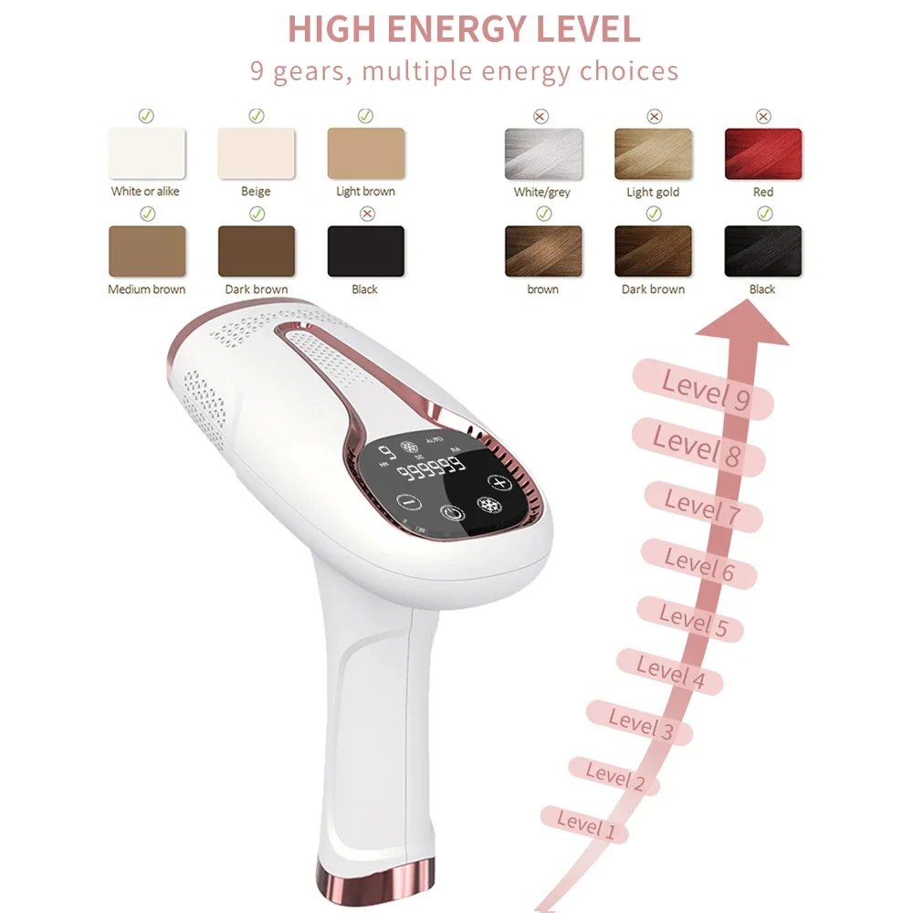 Epilador a Laser IPL 999999 Fl - Opt Ipl Laser Hair Removal Machine avaliação e preço