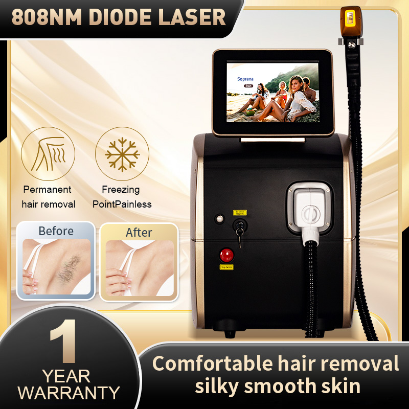 Máquina de Depilação a Laser D - Diode Laser Hair Removal 808Nm 755Nm 1064Nm avaliação e preço
