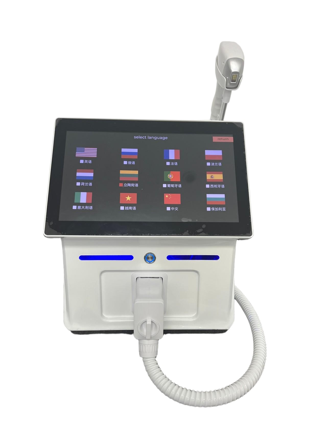 Dispositivo de Depilação Perma - Diode Laser Hair Removal 808Nm 755Nm 1064Nm avaliação e preço