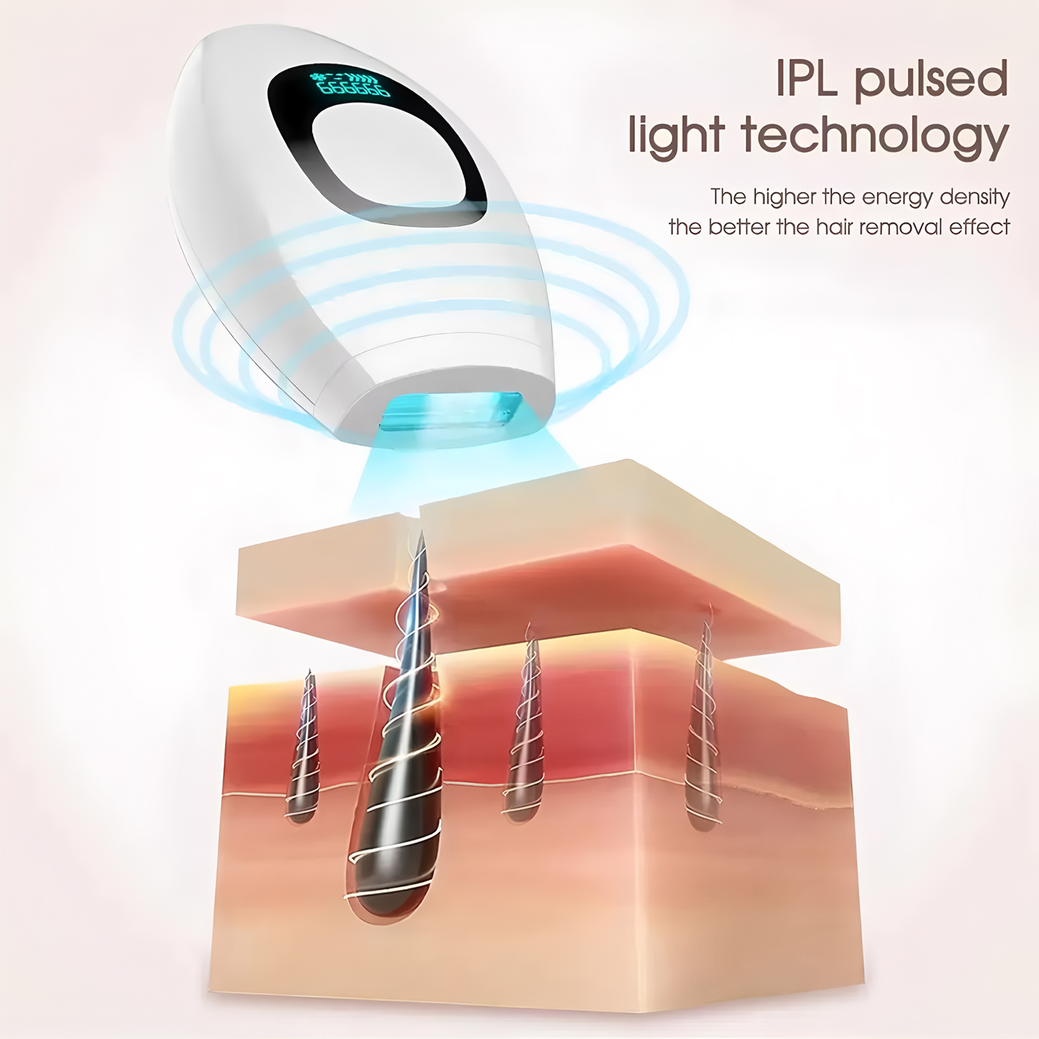 Depilador IPL com Display Digi - Ipl Hair Removal Handset Permanent avaliação e preço