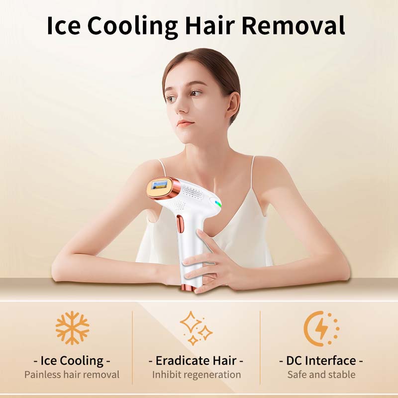 Máquina ipl depilador de resfr - Home Ipl Hair Removal Sapphire Cooling avaliação e preço