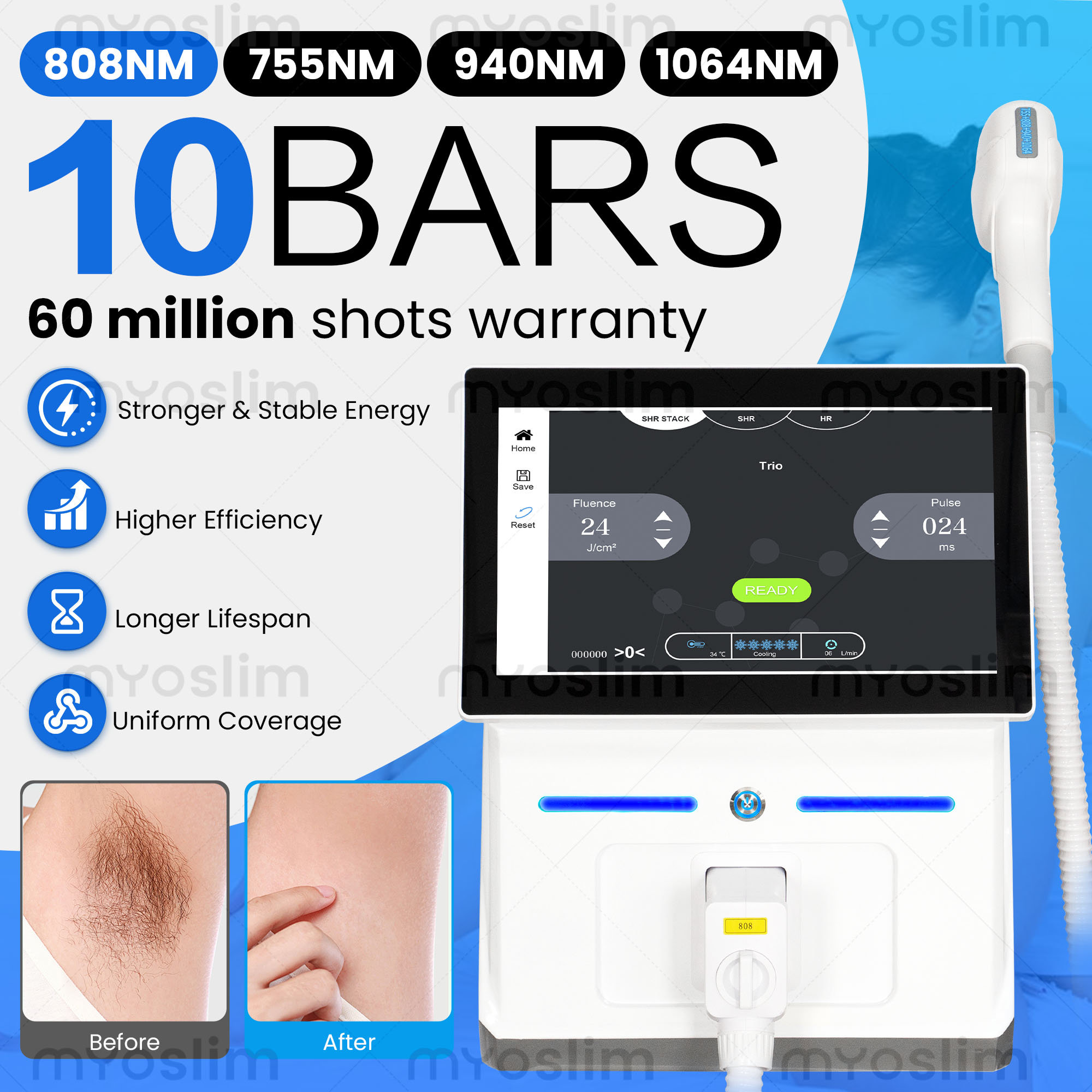 Depiladoras Femininas Profissi - Ice Titanium Diode Laser Machine avaliação e preço