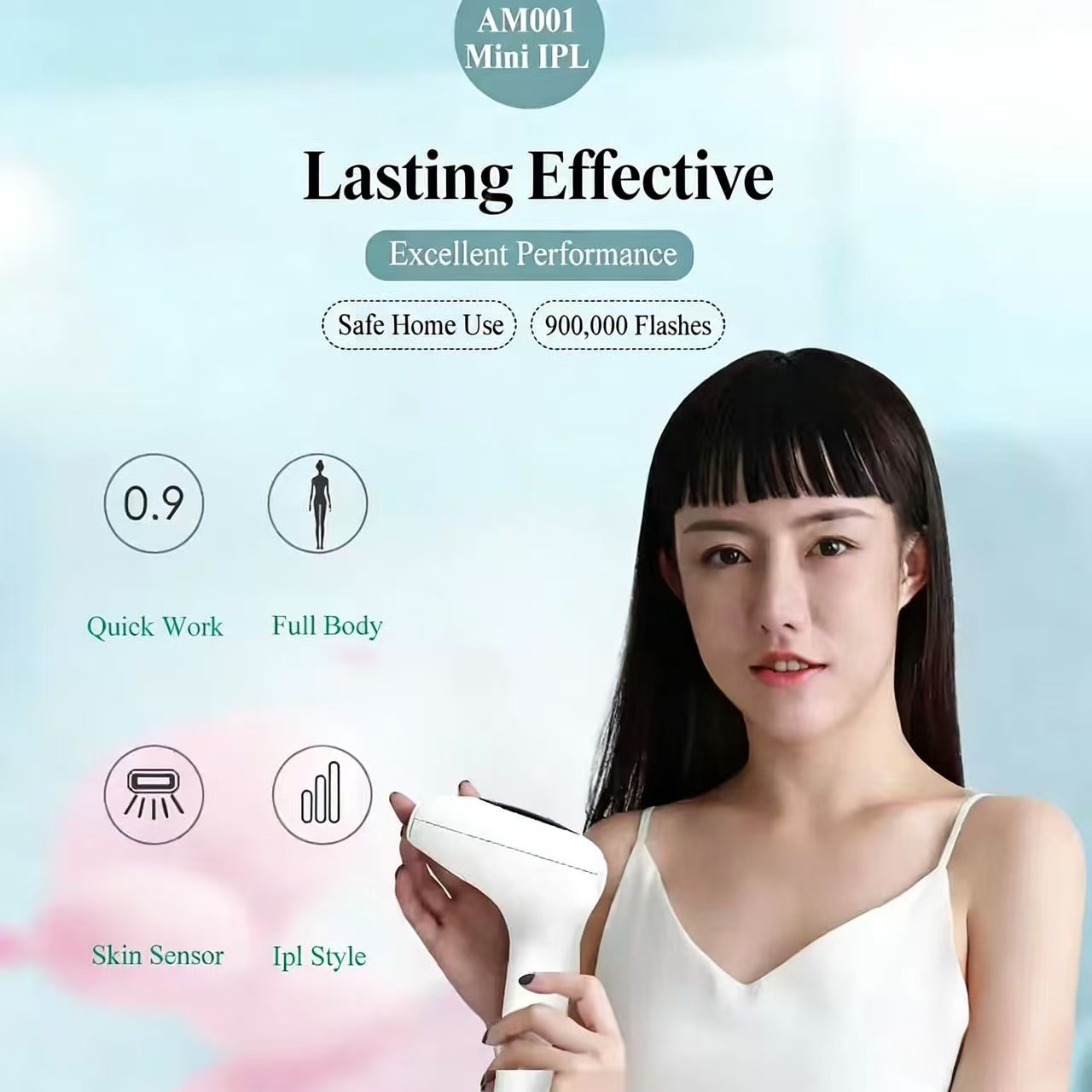 Depilador a Laser Profissional - Ipl Hair Removal Handset Permanent avaliação e preço