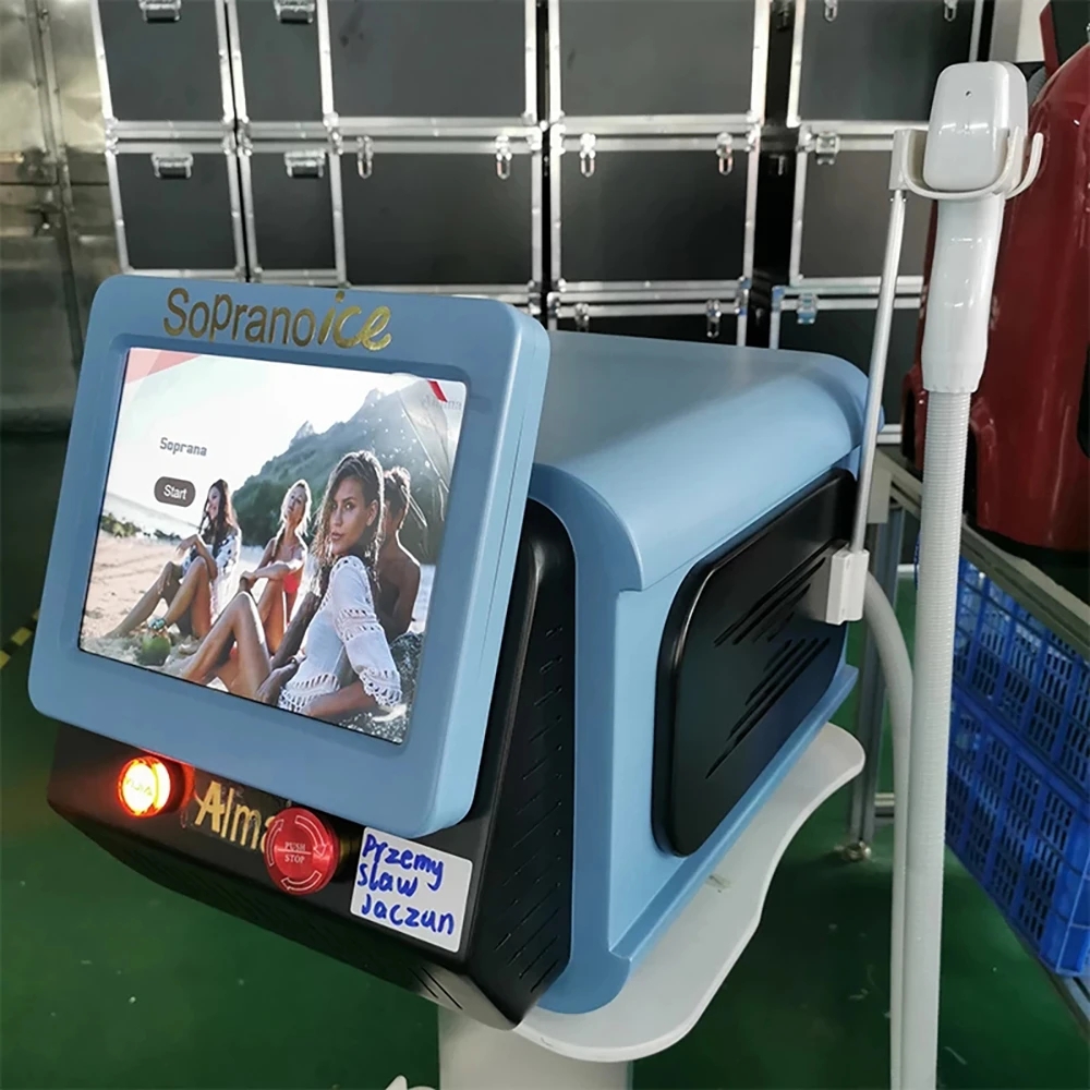 Máquina de Remoção de Pelos a  - Diode Laser Hair Removal 808Nm 755Nm 1064Nm avaliação e preço