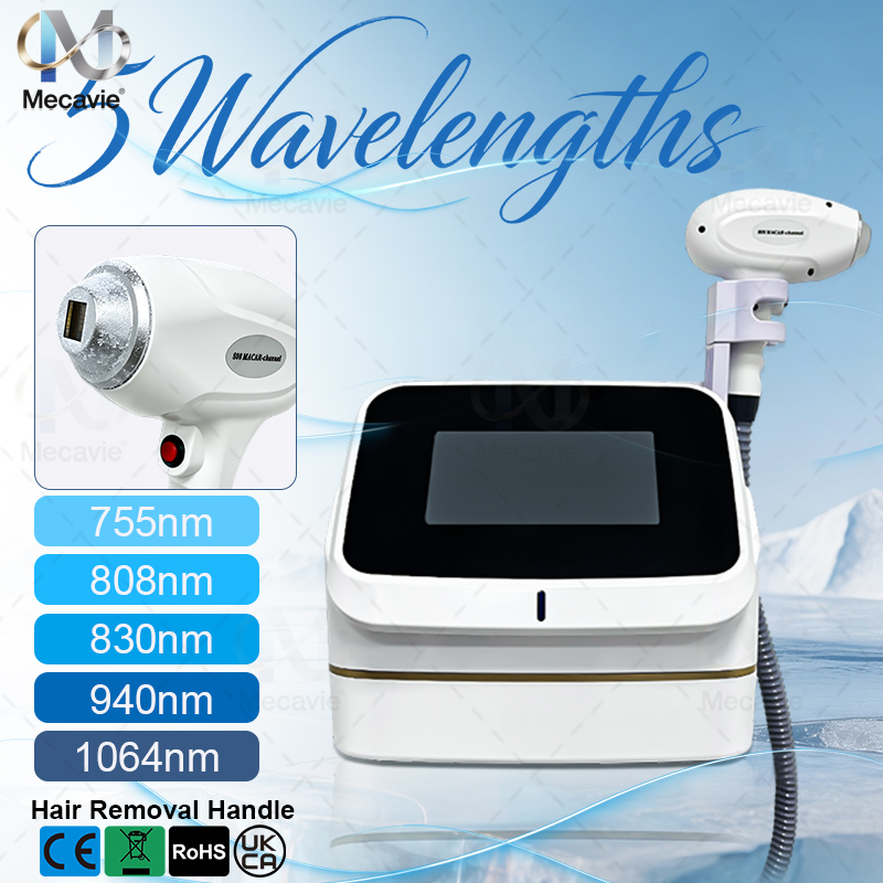 Máquina de Depilação a Laser d - Diode Laser Hair Removal 808Nm 755Nm 1064Nm avaliação e preço