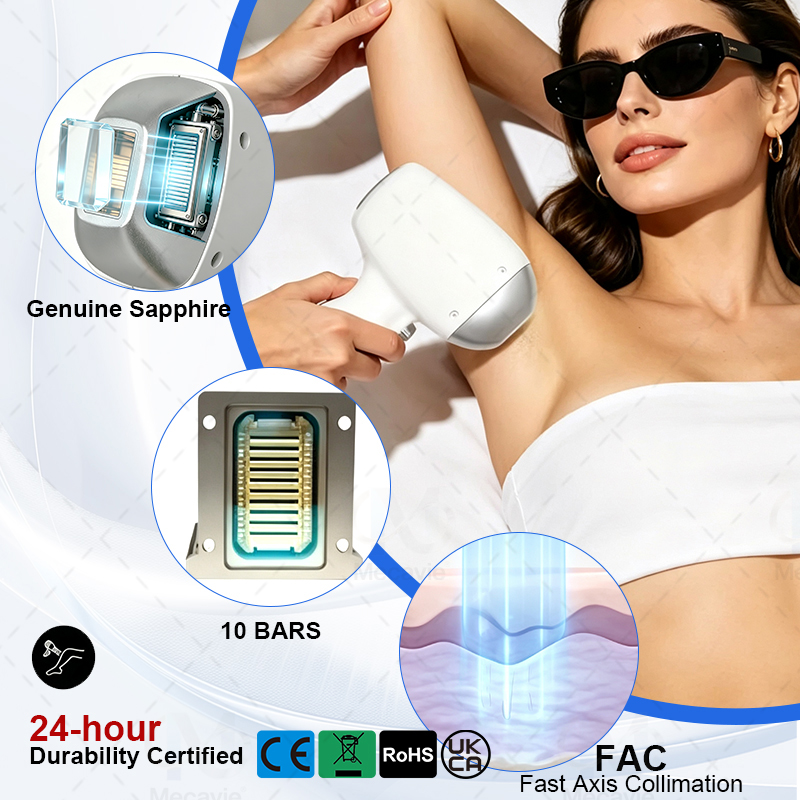 Máquina de depilação a laser d - Alexandrite Laser Hair Removal Machine avaliação e preço