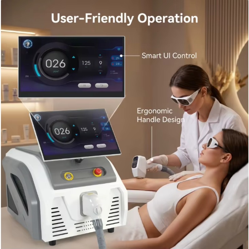 Máquina de Remoção de Cabelo a - Portable Diode Laser 808Nm Clinic avaliação e preço