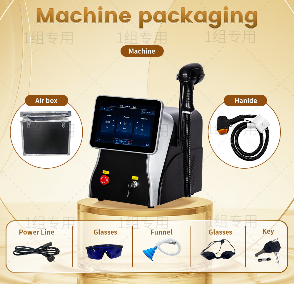 Máquina de remoção de pelos a  - Ice Titanium Diode Laser Machine avaliação e preço