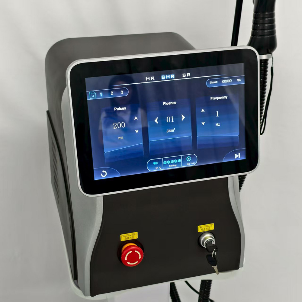 Máquina de remoção de pelos a  - Ice Titanium Diode Laser Machine avaliação e preço