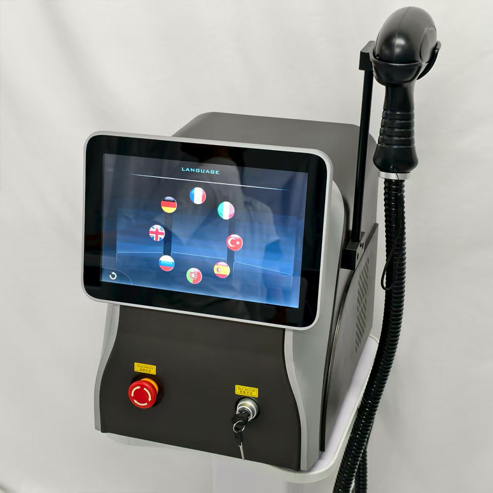 Máquina de remoção de pelos a  - Ice Titanium Diode Laser Machine avaliação e preço
