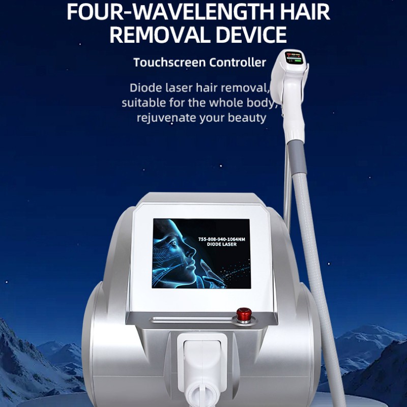 Aparelho de depilação a laser  - Ice Titanium Diode Laser Machine avaliação e preço