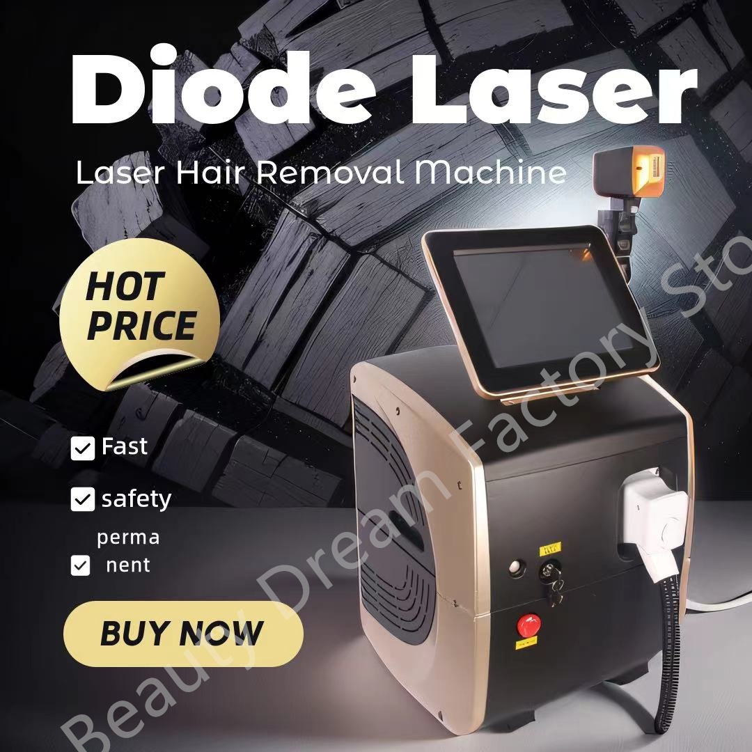 Máquina de Depilação a Laser d - Alexandrite Laser Hair Removal Machine avaliação e preço