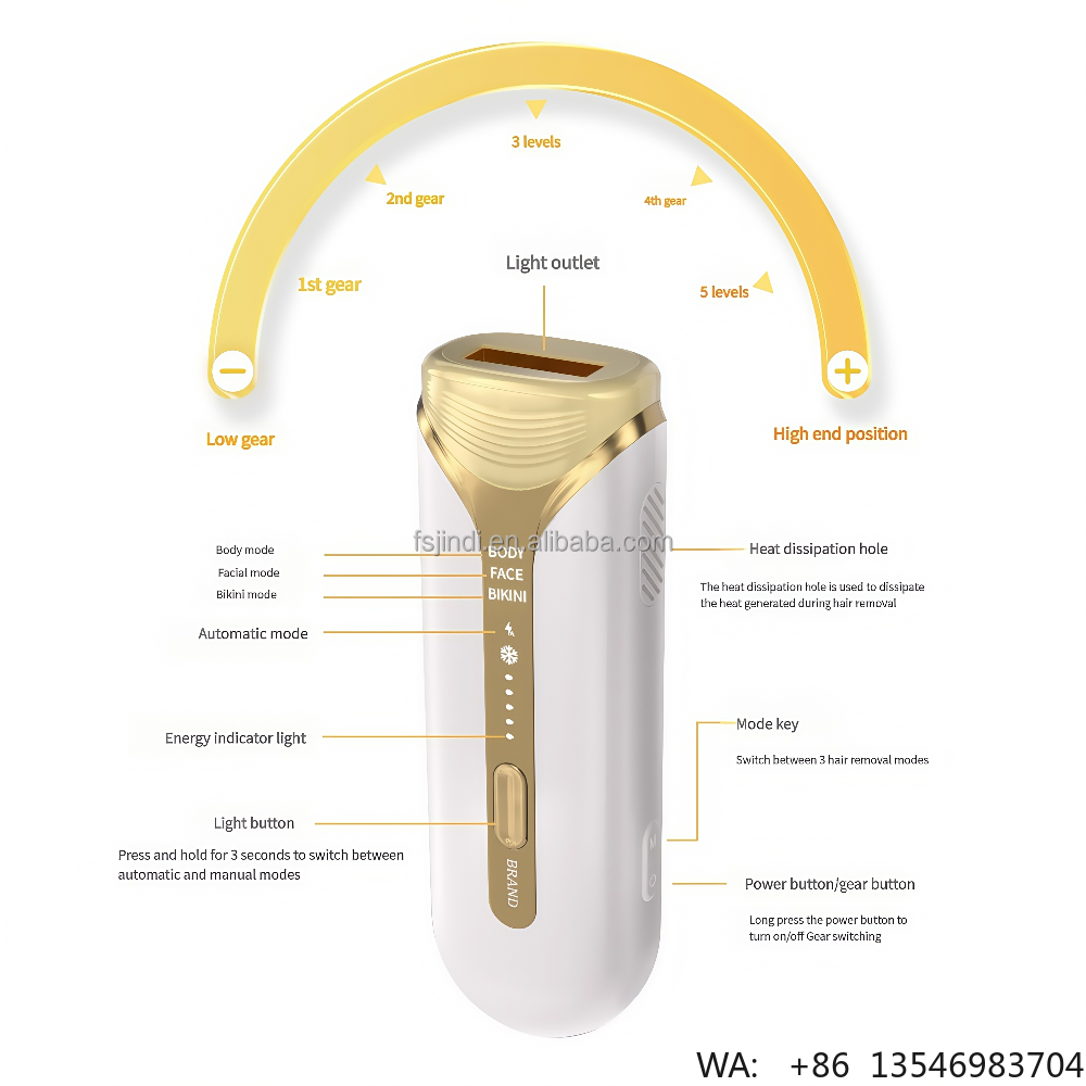 2025 Novo Dispositivo de Remoç - Home Ipl Hair Removal Sapphire Cooling avaliação e preço