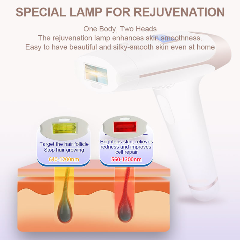 Lescolton 2 em 1, aparelho de  - Ipl Hair Removal Handset Permanent avaliação e preço
