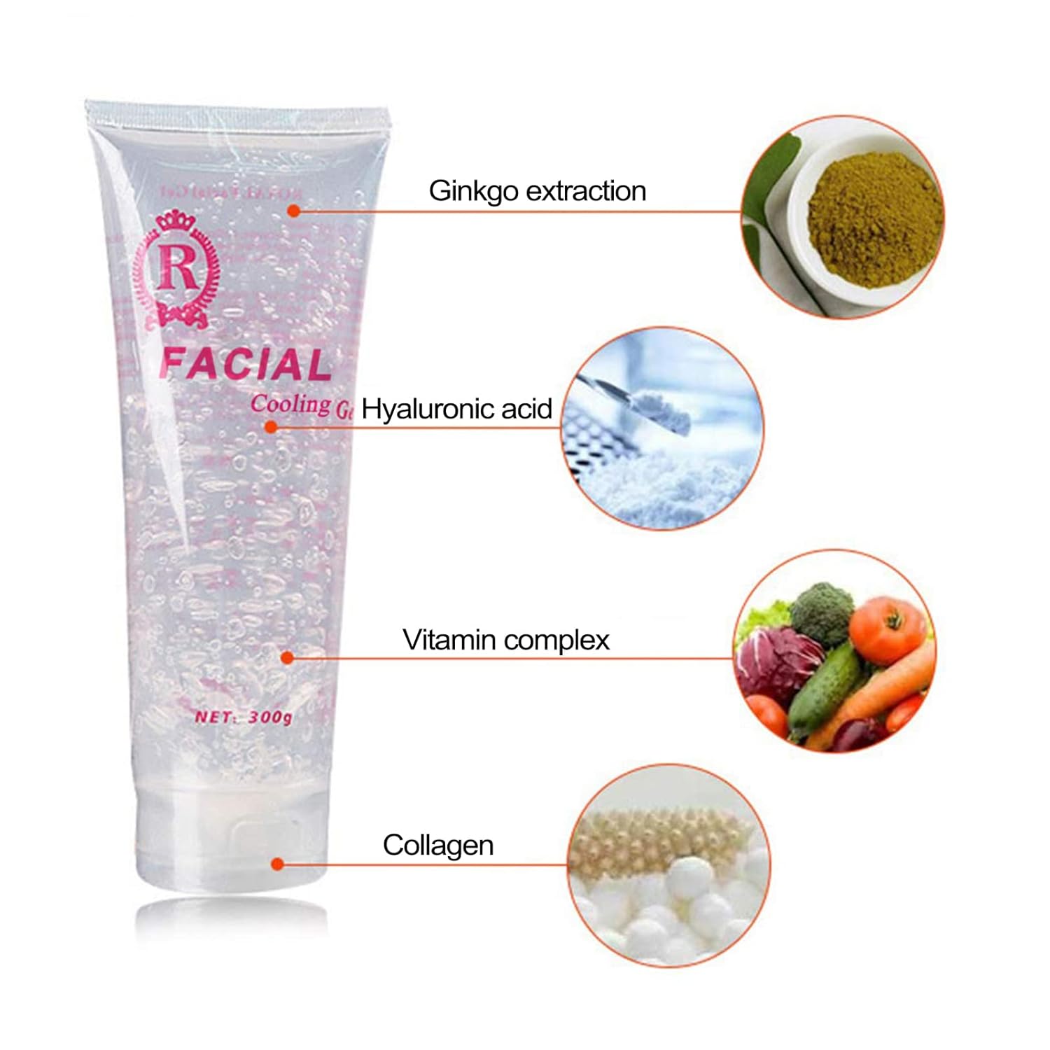 300ml rosto condutor emagrecim - Cooling Gel For Laser Hair Removal avaliação e preço