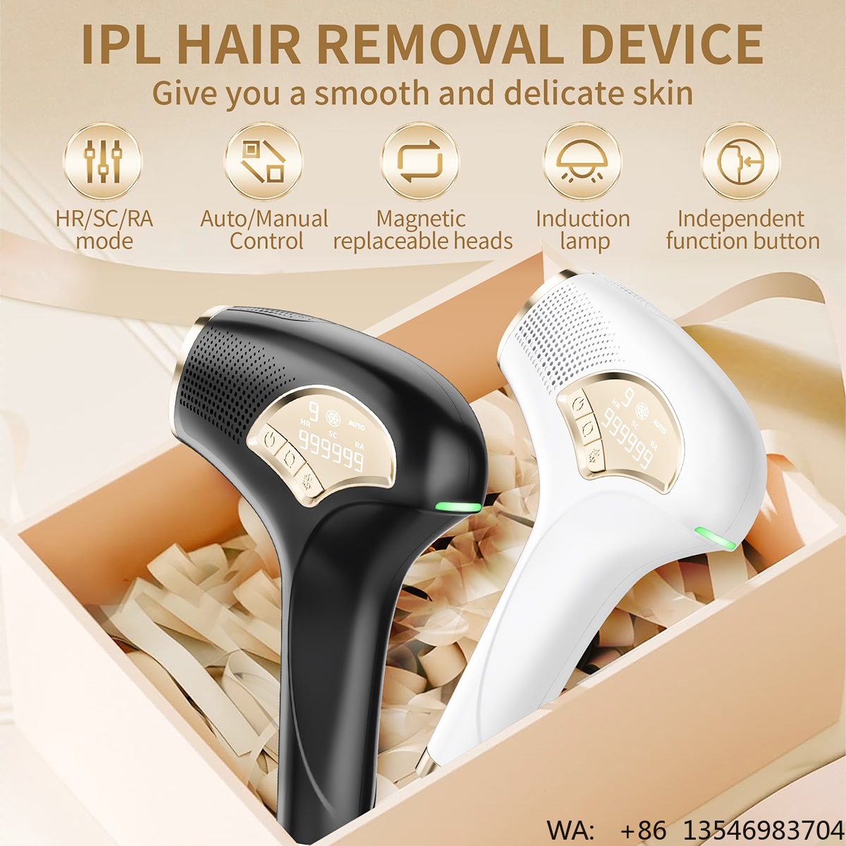 Depilador Portátil de Resfriam - Ipl Hair Removal Handset Permanent avaliação e preço